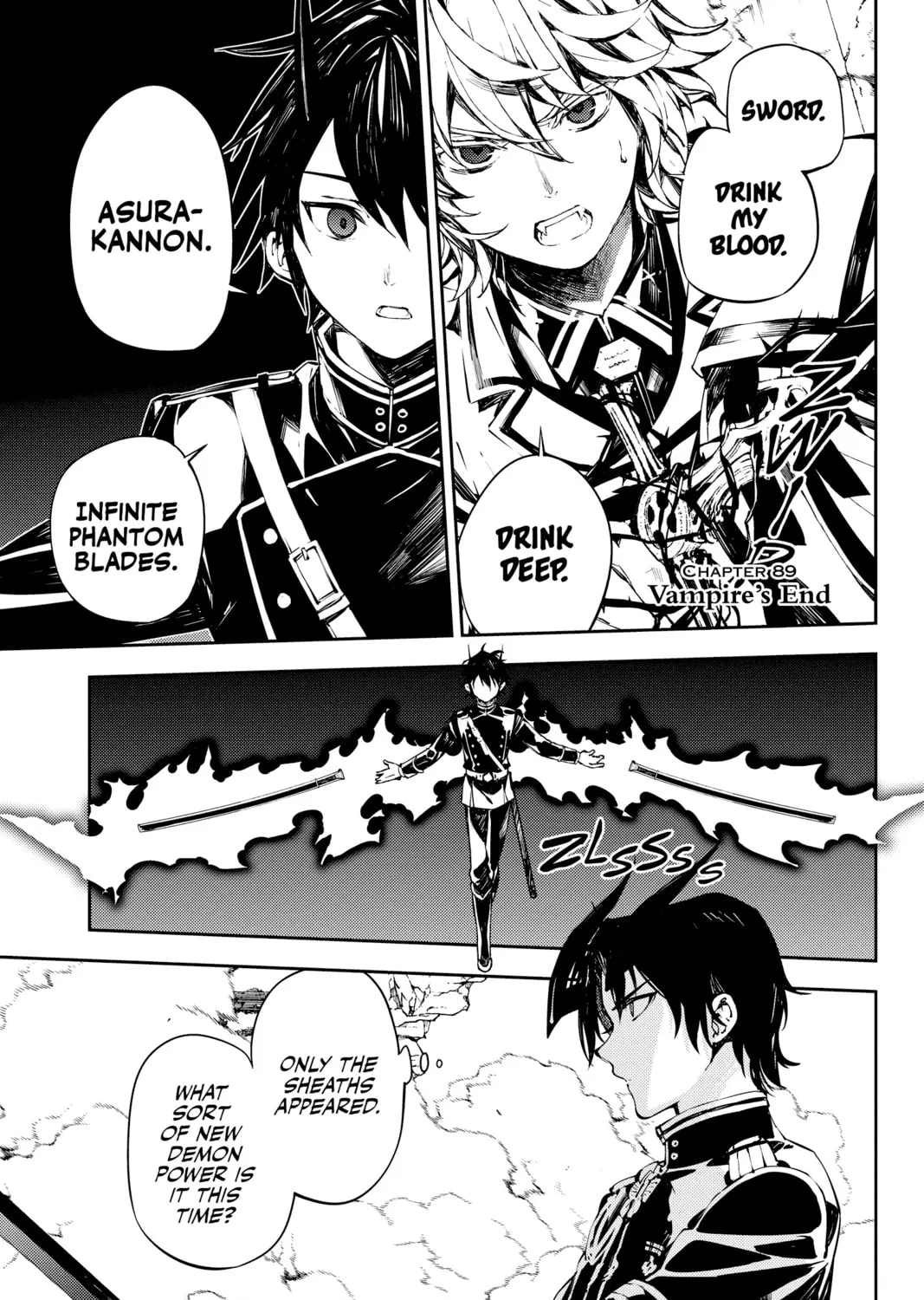 Seraph of the End: Vampire Reign Chapter 89 page 1 - 