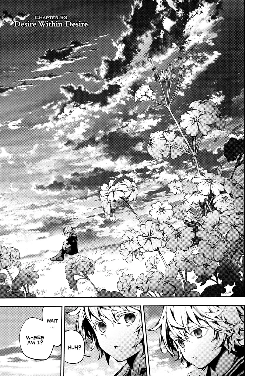 Seraph of the End: Vampire Reign Chapter 93 page 1 - 