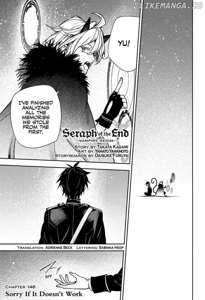 Seraph Of The End Chapter 148 page 2 - 