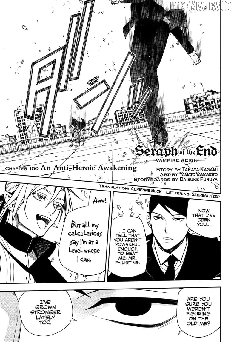 Seraph Of The End Chapter 150 page 1 - 