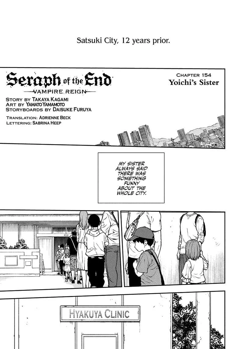 Seraph Of The End Chapter 154 page 1 - 