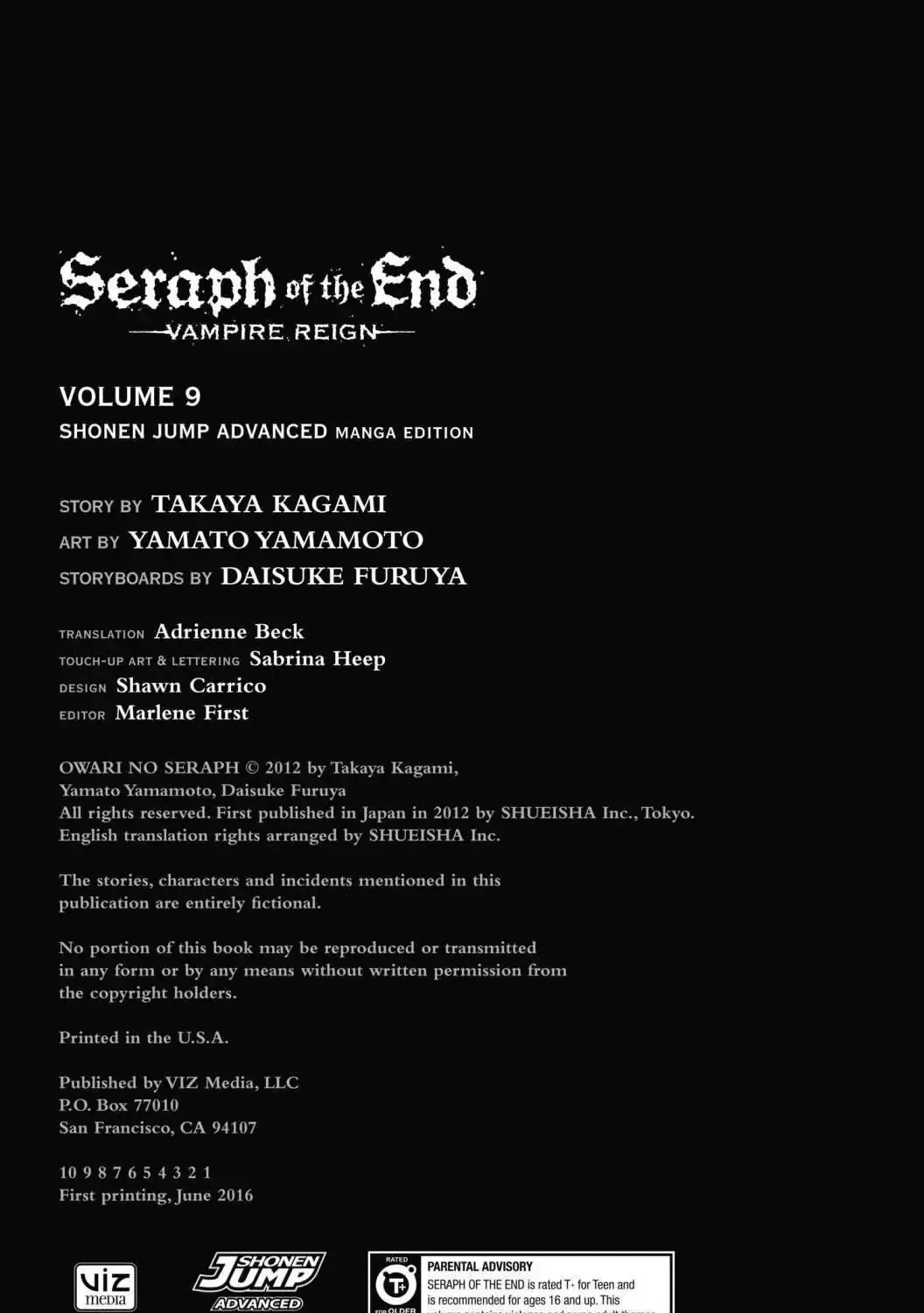 Seraph Of The End Chapter 34.5 page 55 - 
