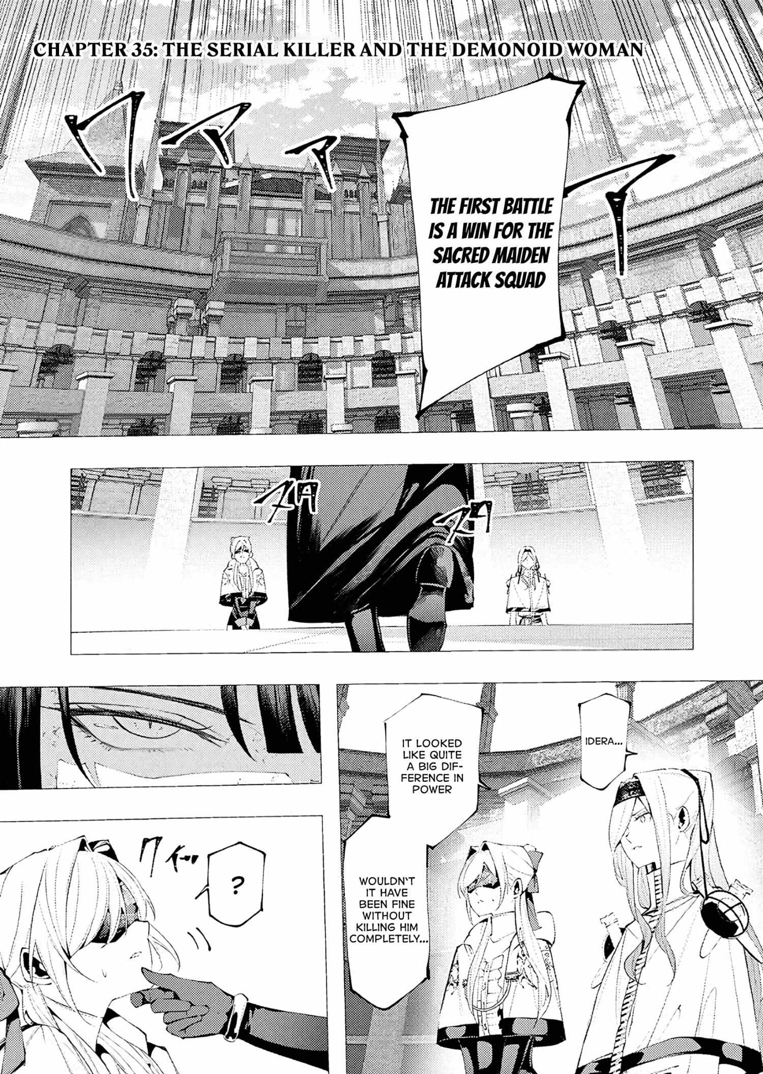 Serial Killer Isekai ni Oritatsu Chapter 35 page 1 - 