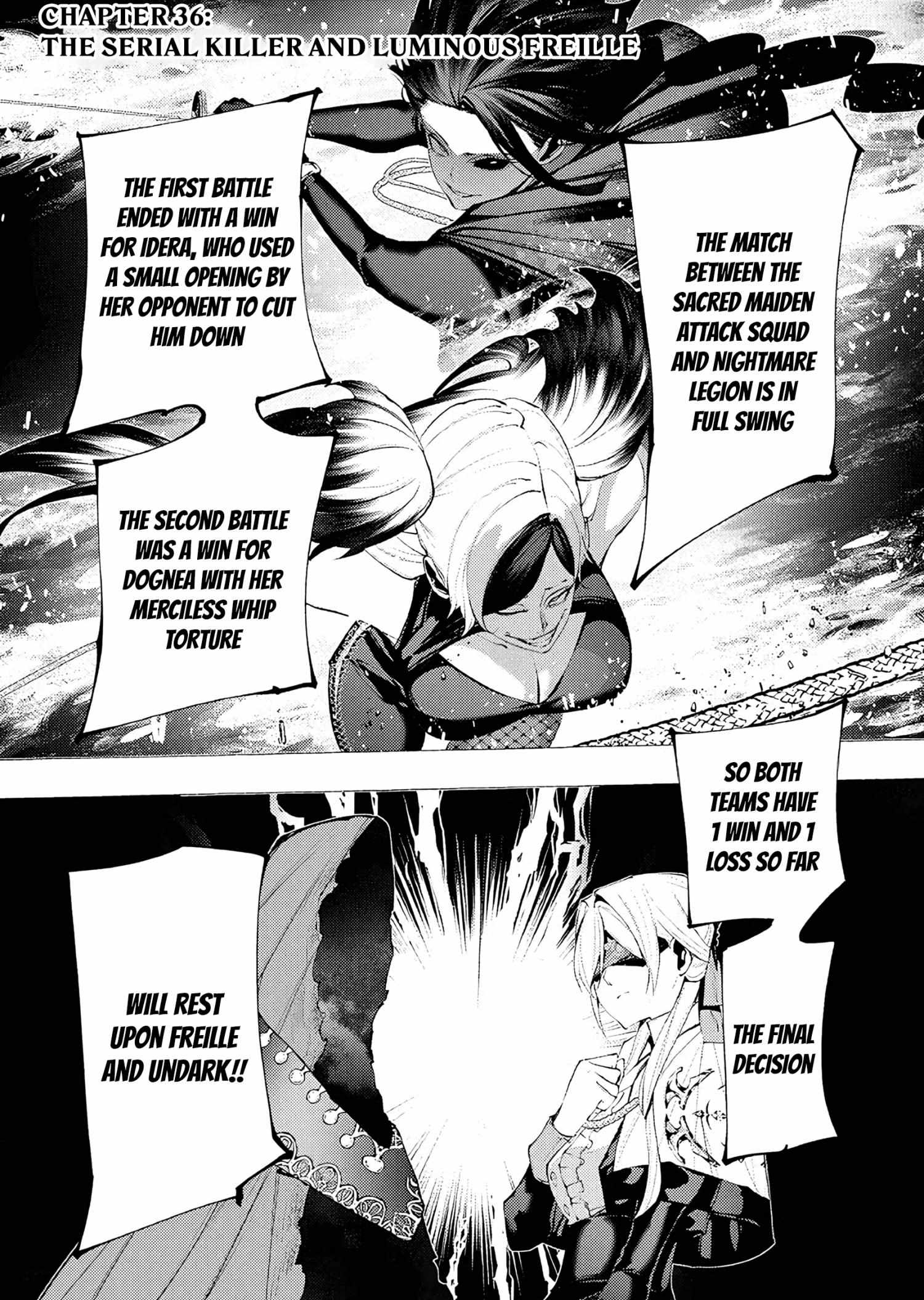 Serial Killer Isekai ni Oritatsu Chapter 36 page 1 - 