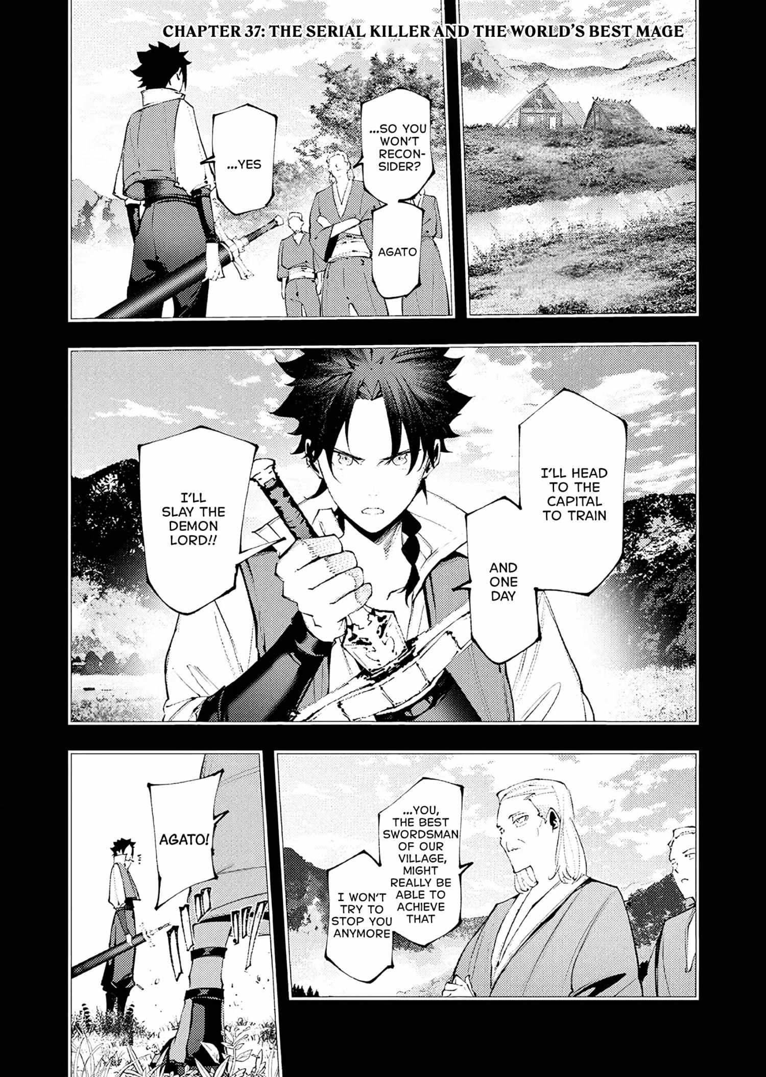 Serial Killer Isekai ni Oritatsu Chapter 37 page 1 - 