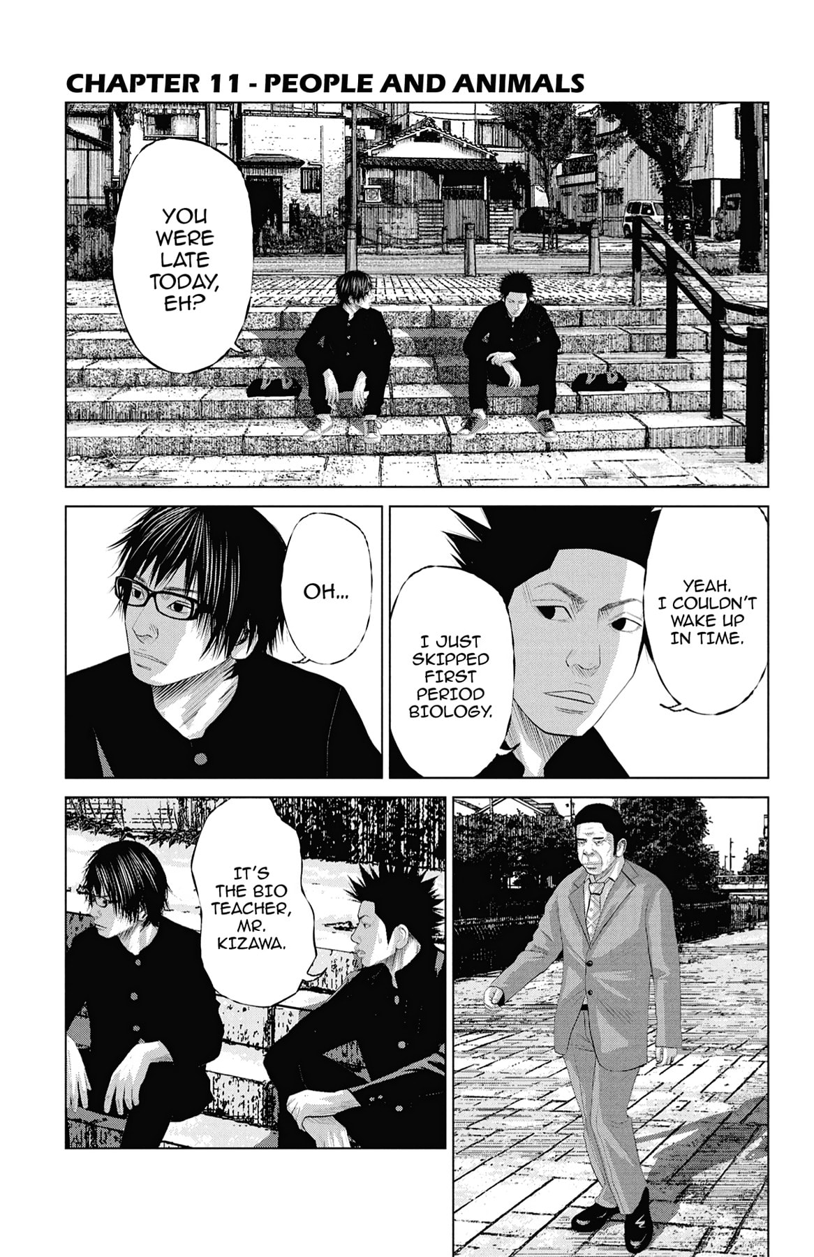 Seto Utsumi Chapter 11 page 1 - 
