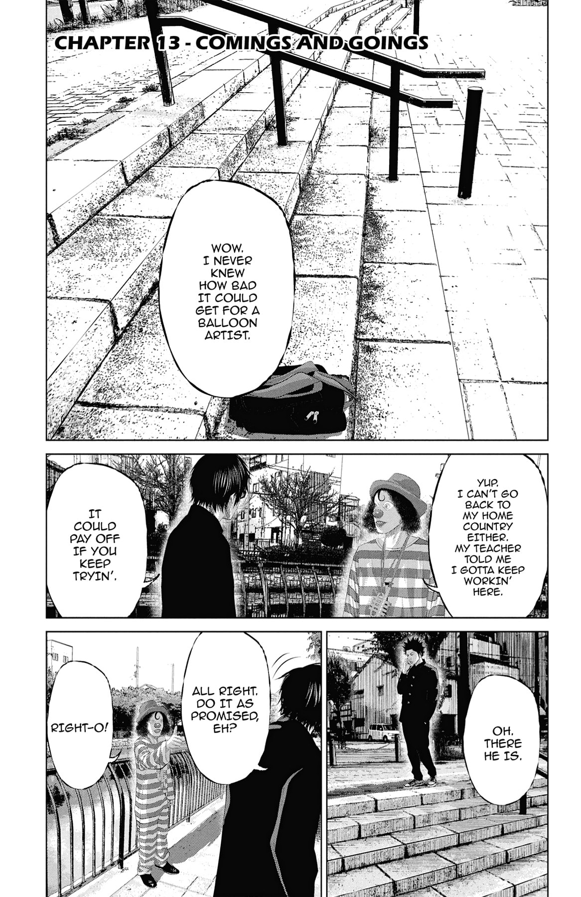 Seto Utsumi Chapter 13 page 1 - 