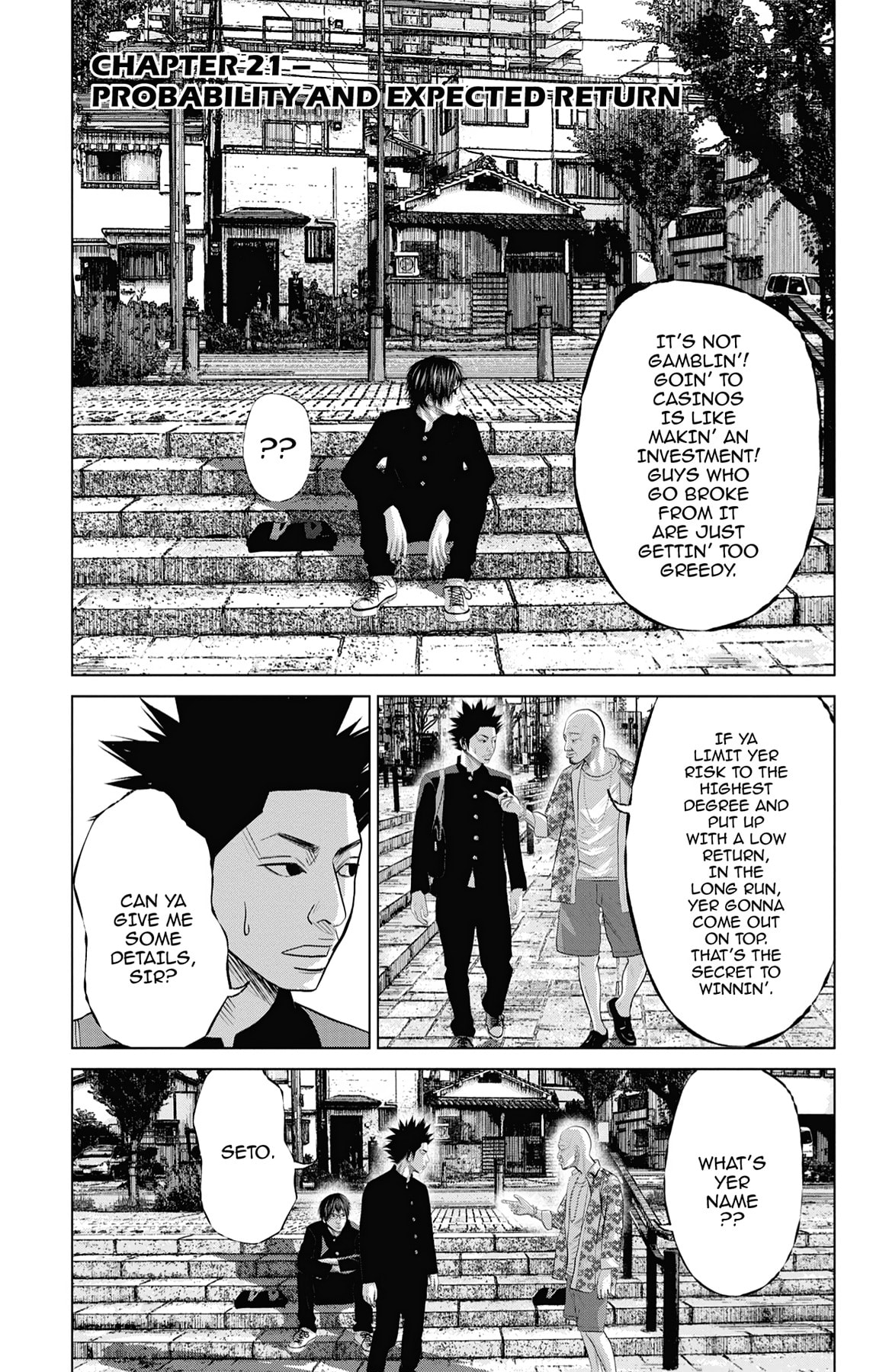 Seto Utsumi Chapter 21 page 1 - 