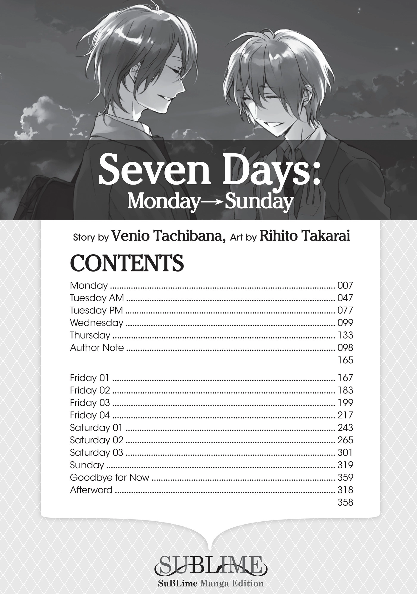 Seven Days Chapter 1 page 7 - 