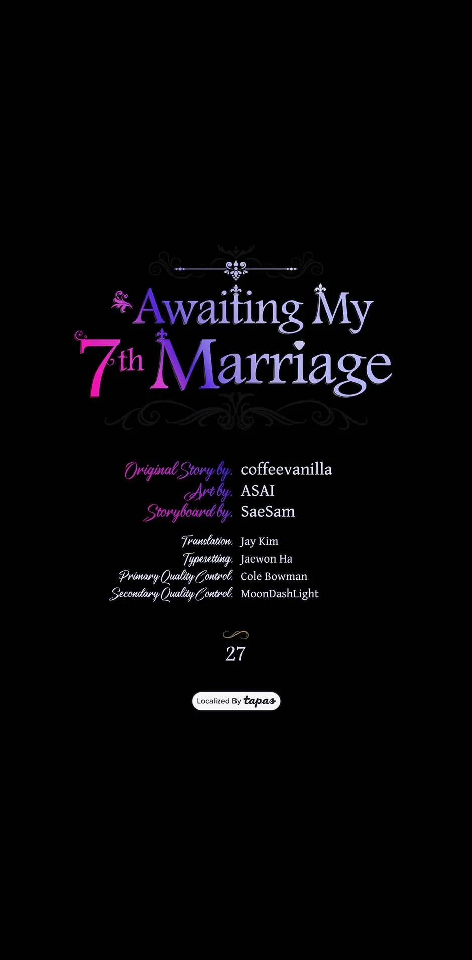 Seven Marriages Are Planned Chapter 27 page 1 - 