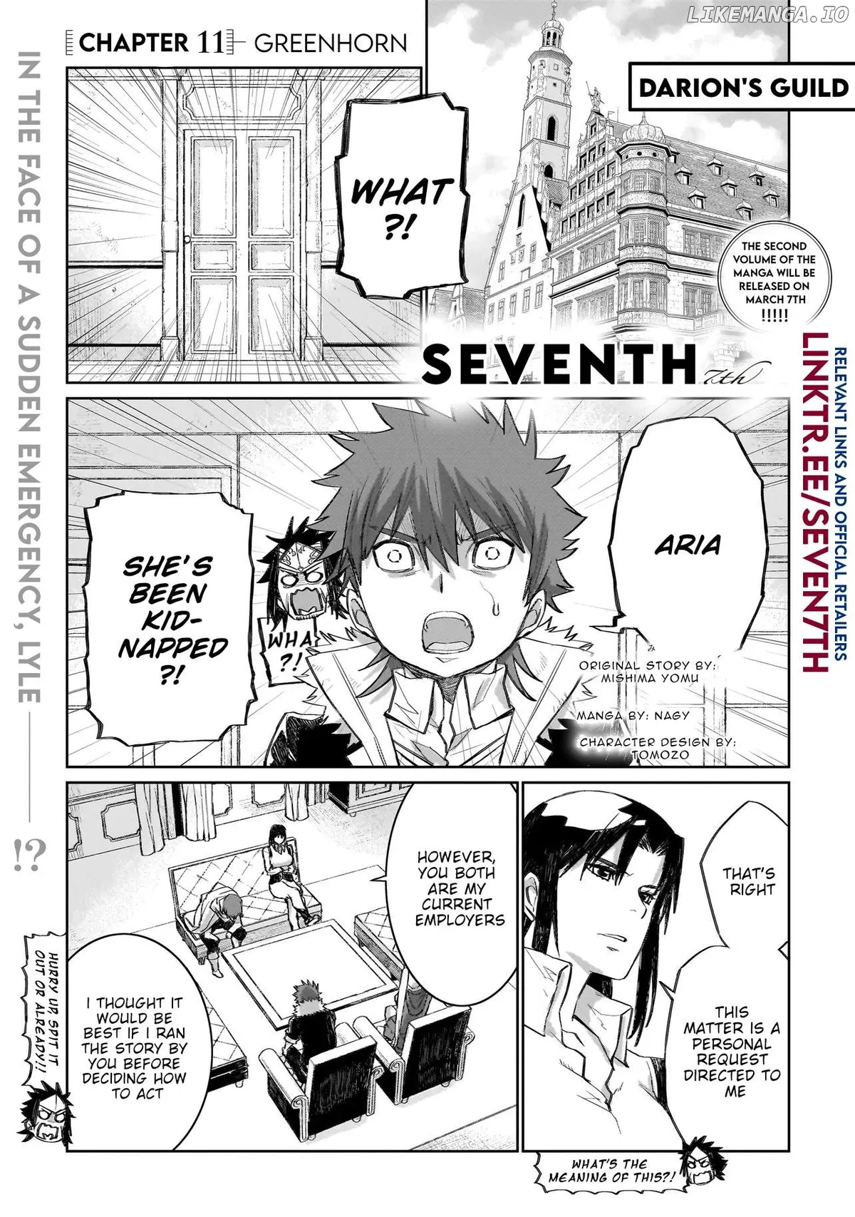 Seventh  Manga Chapter 11.1 page 1 - 