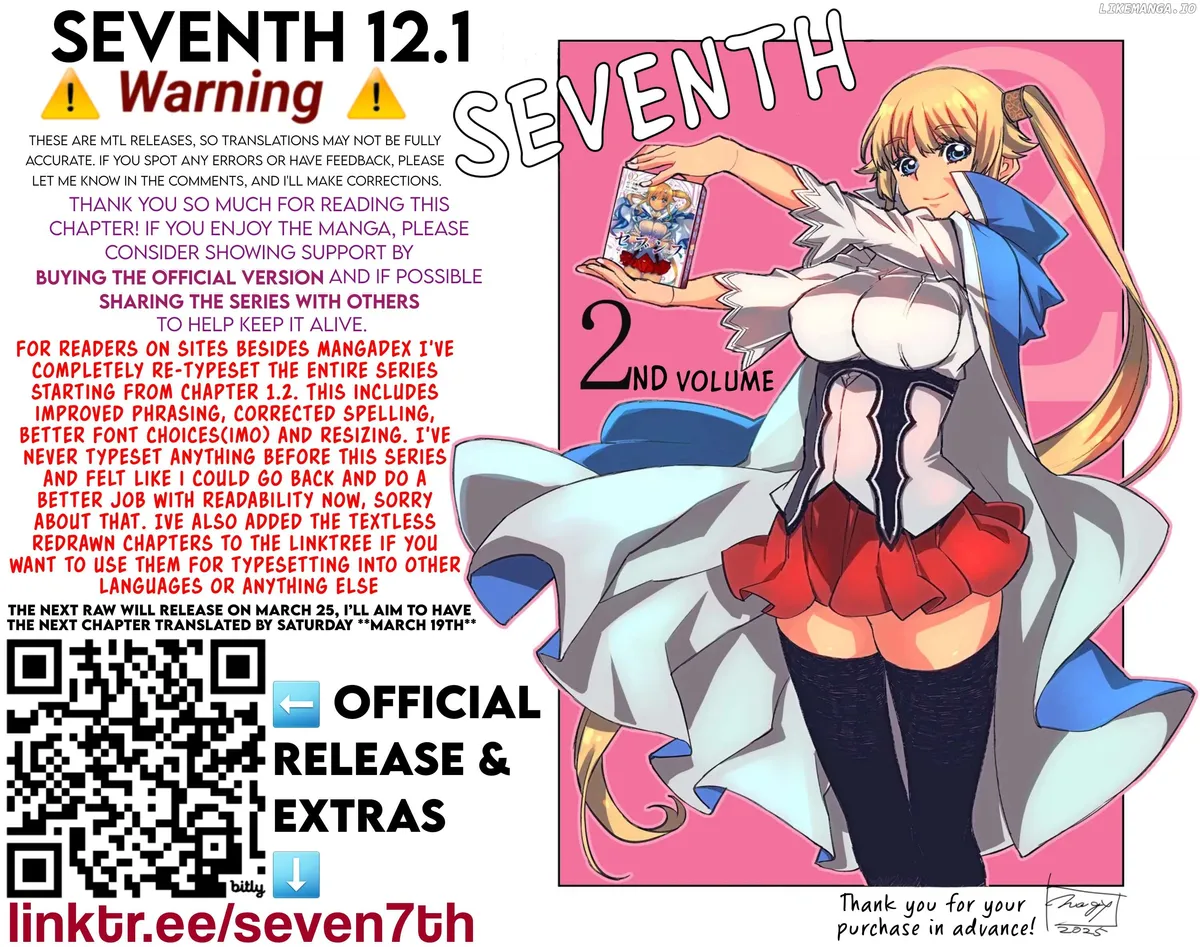 Seventh  Manga Chapter 12.1 page 13 - 