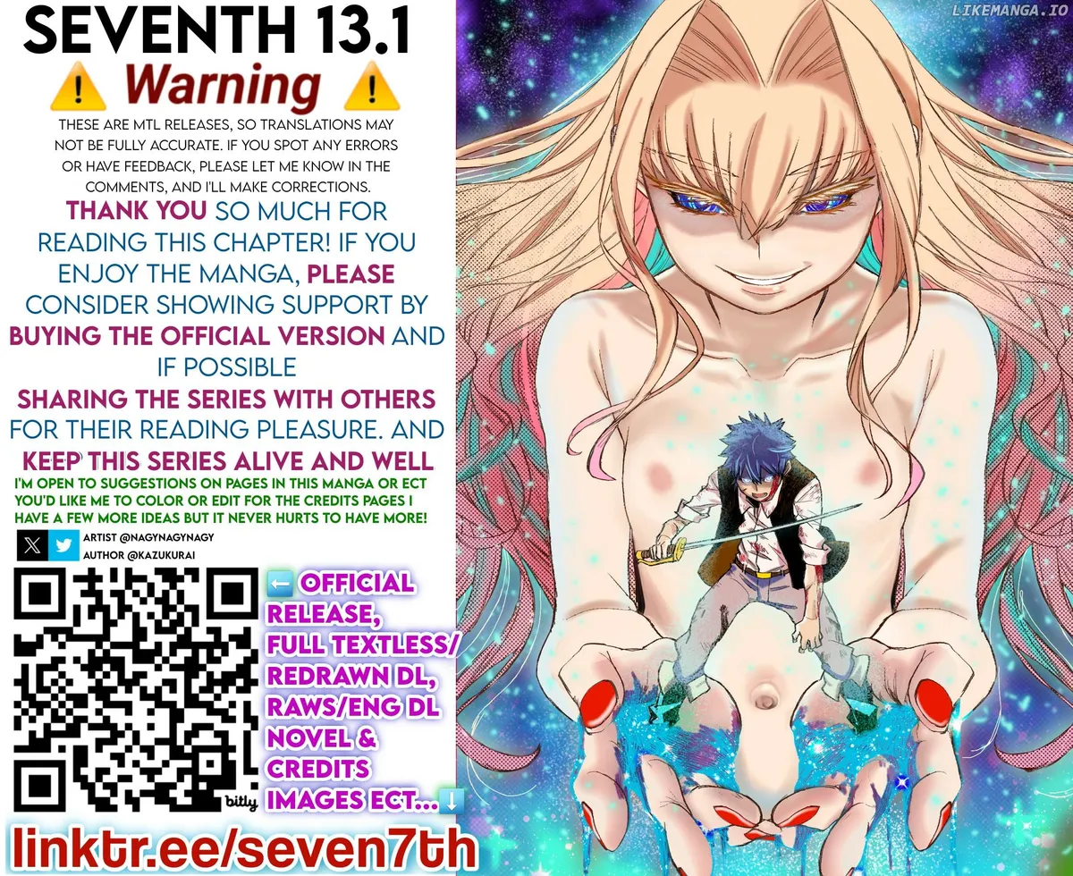 Seventh  Manga Chapter 13.1 page 17 - 