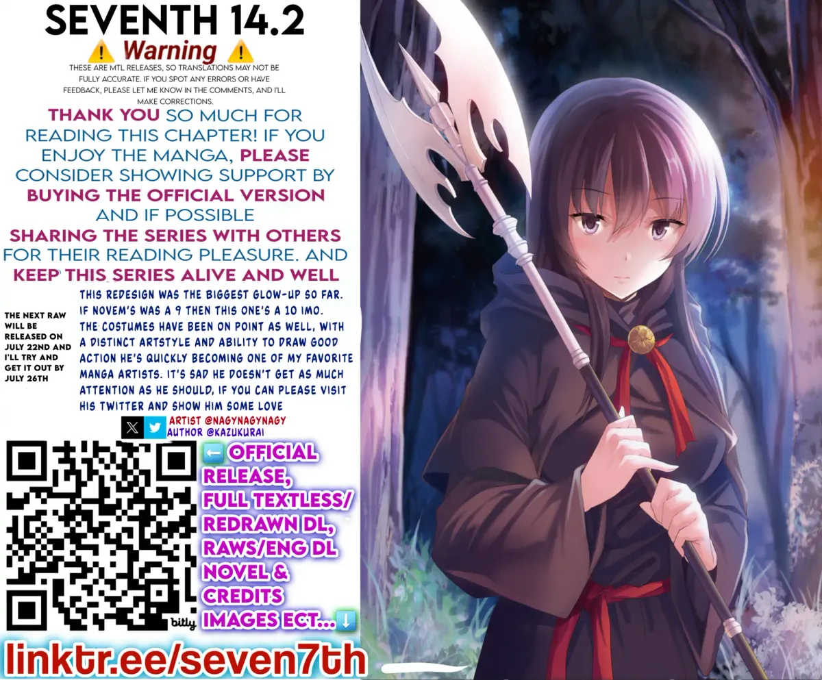 Seventh  Manga Chapter 14.2 page 16 - 