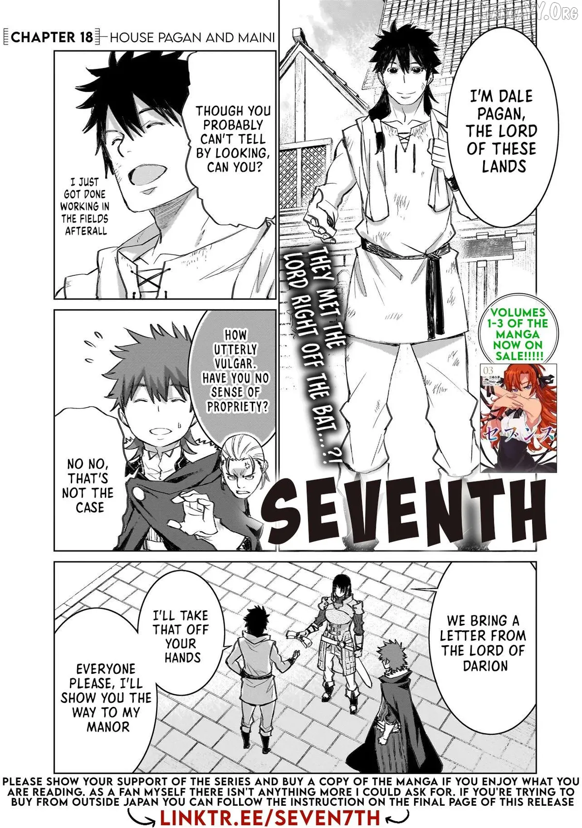 Seventh  Manga Chapter 18.1 page 1 - 