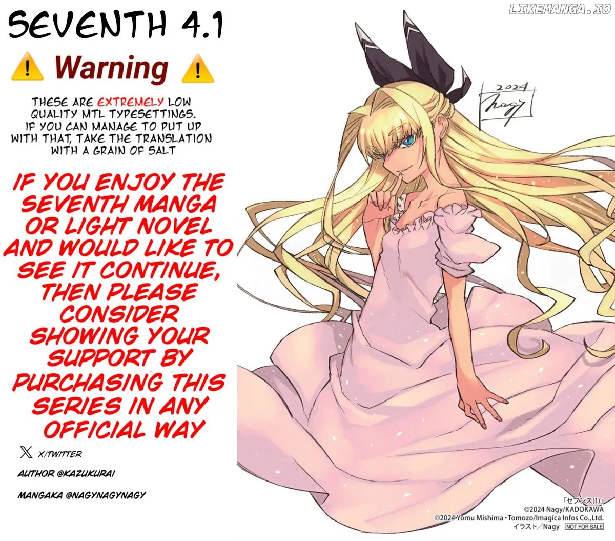 Seventh  Manga Chapter 4.1 page 17 - 