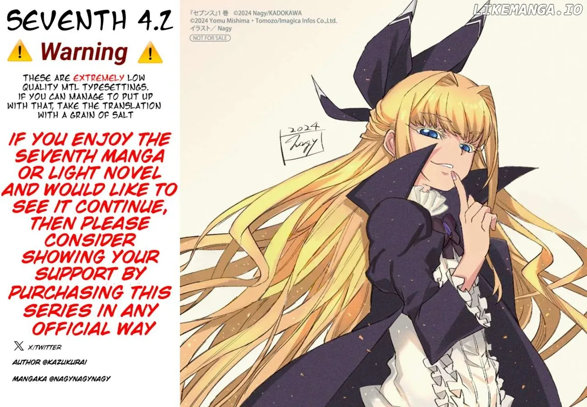 Seventh  Manga Chapter 4.2 page 15 - 