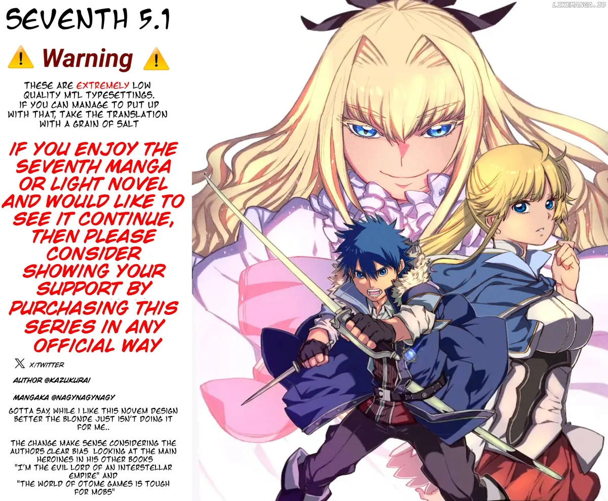 Seventh  Manga Chapter 5.1 page 19 - 