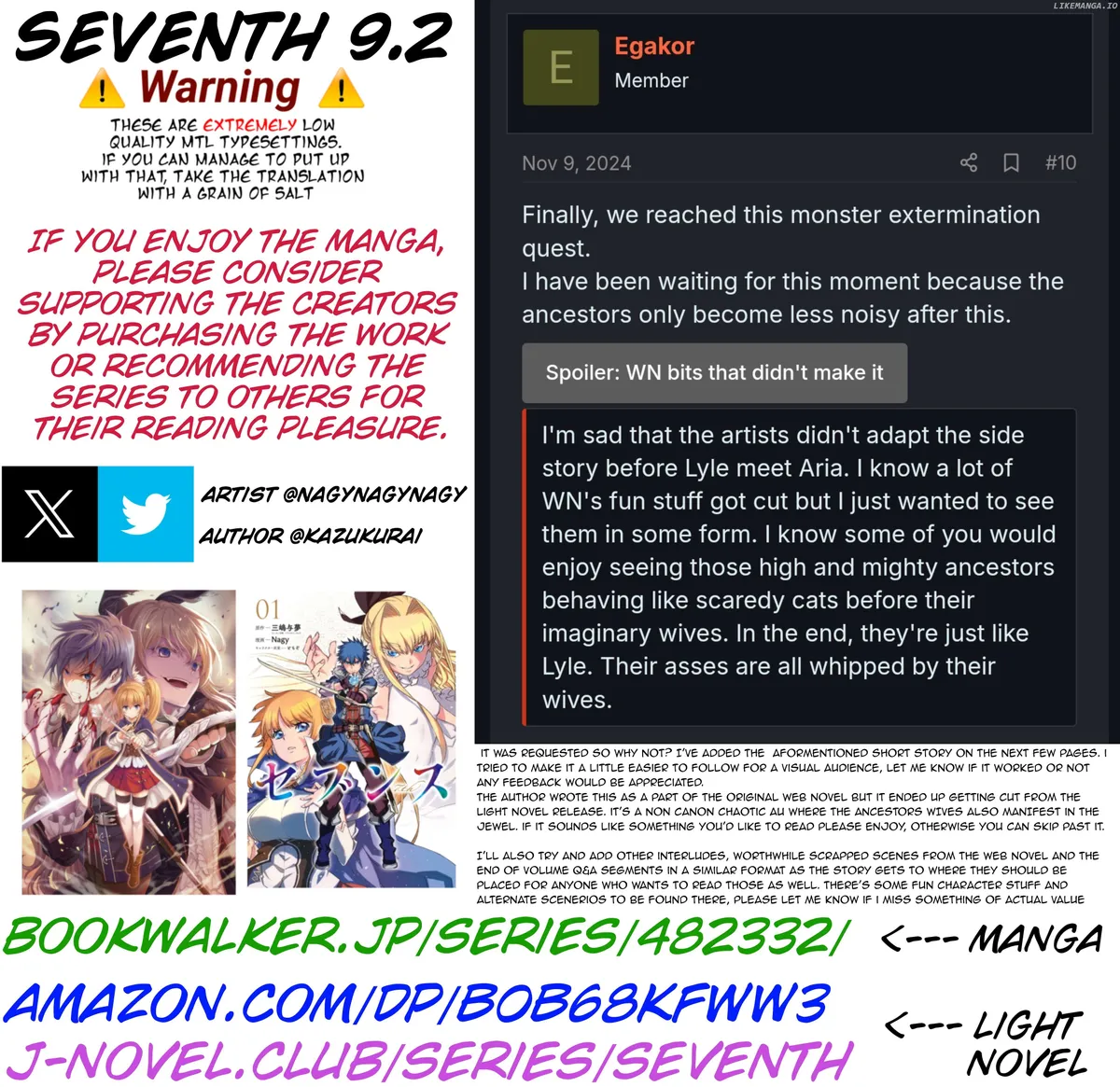 Seventh  Manga Chapter 9.2 page 14 - 