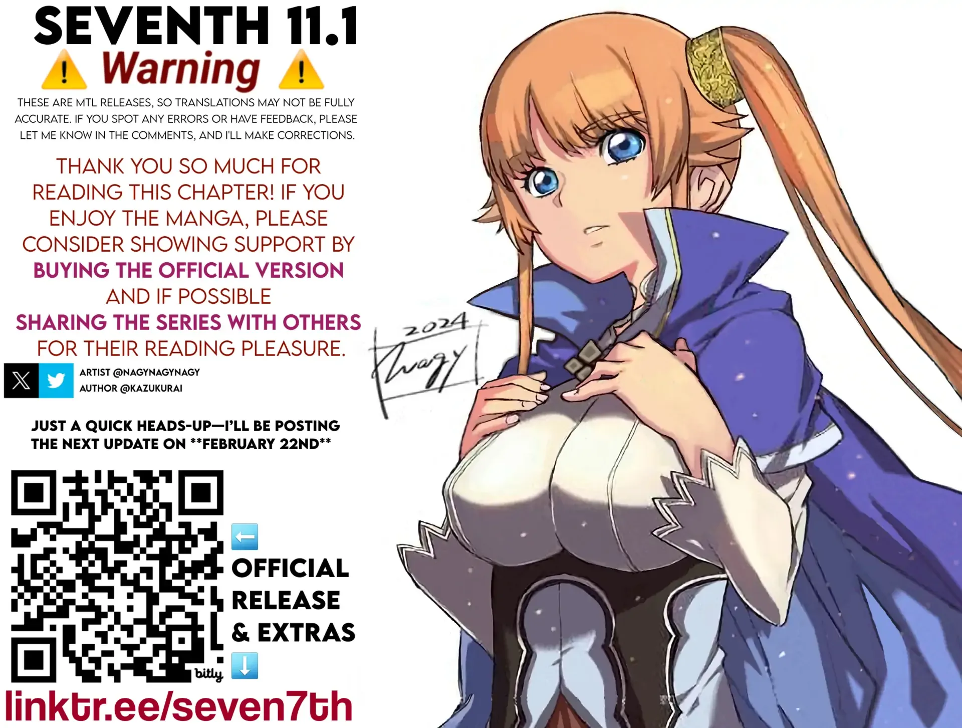 Seventh Chapter 11.1 page 29 - 