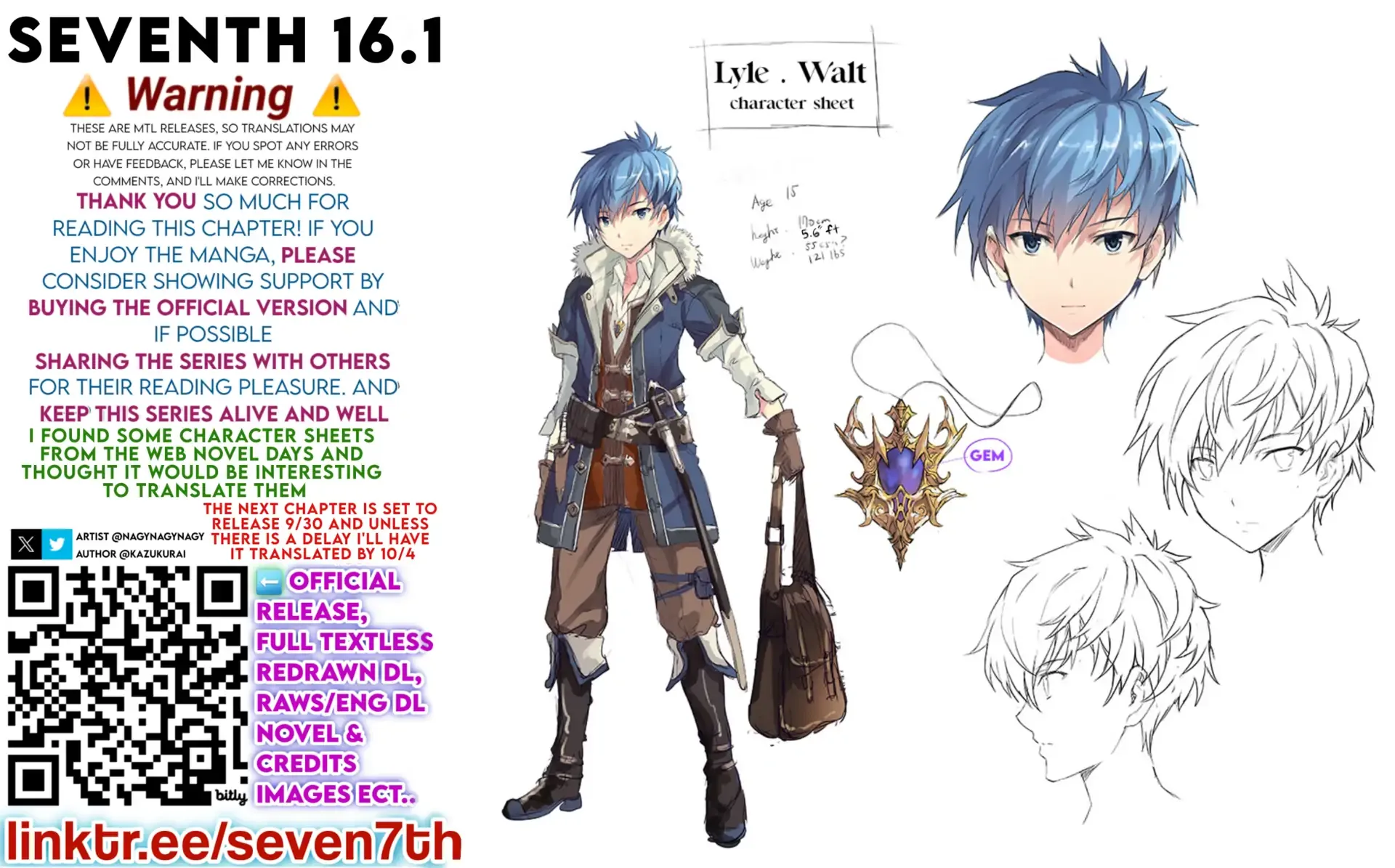Seventh Chapter 16.1 page 31 - 
