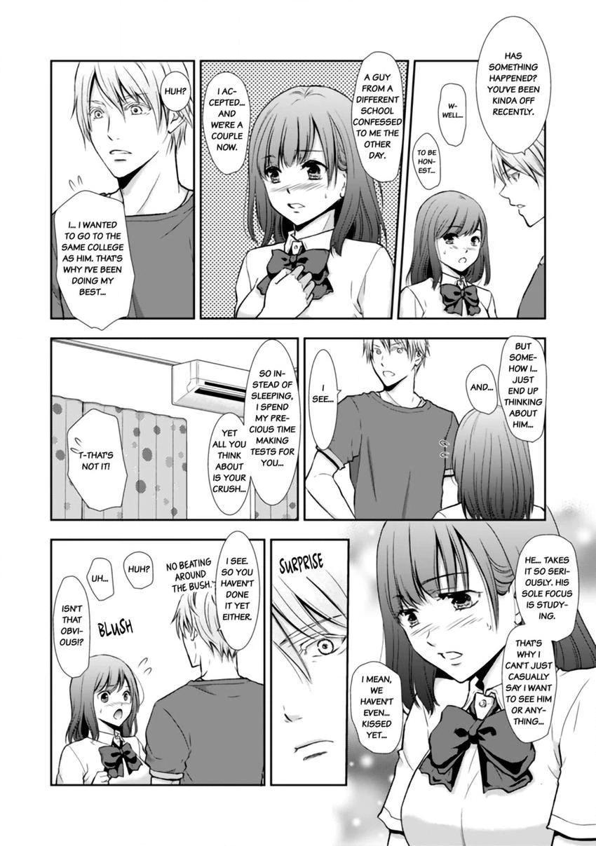 "Sex no Benkyou Shiyokka?" Kareshi ga Iru no ni Itoko kara Shojo wo Ubaware Zecchou Shidou Chapter 0 page 4 - 