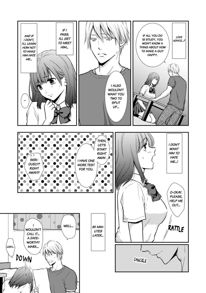 "Sex no Benkyou Shiyokka?" Kareshi ga Iru no ni Itoko kara Shojo wo Ubaware Zecchou Shidou Chapter 1 page 7 - 