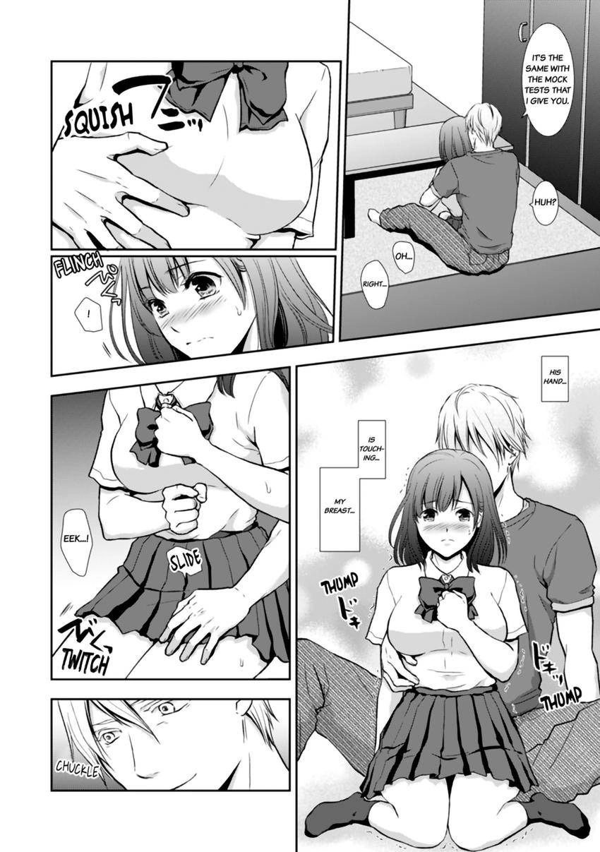 "Sex no Benkyou Shiyokka?" Kareshi ga Iru no ni Itoko kara Shojo wo Ubaware Zecchou Shidou Chapter 1 page 10 - 