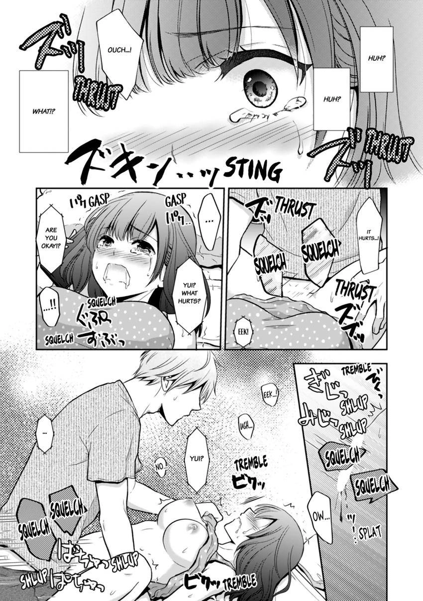 "Sex no Benkyou Shiyokka?" Kareshi ga Iru no ni Itoko kara Shojo wo Ubaware Zecchou Shidou Chapter 2 page 19 - 