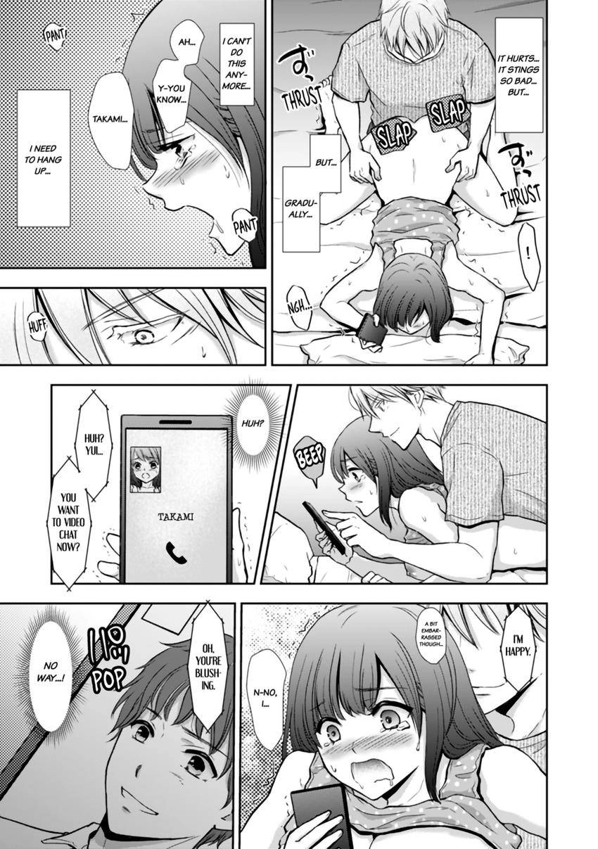 "Sex no Benkyou Shiyokka?" Kareshi ga Iru no ni Itoko kara Shojo wo Ubaware Zecchou Shidou Chapter 2 page 23 - 