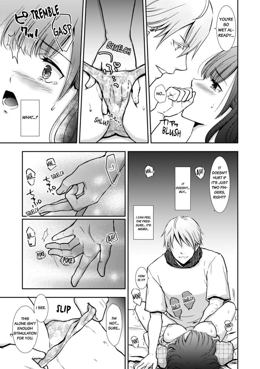 "Sex no Benkyou Shiyokka?" Kareshi ga Iru no ni Itoko kara Shojo wo Ubaware Zecchou Shidou Chapter 2 page 9 - 