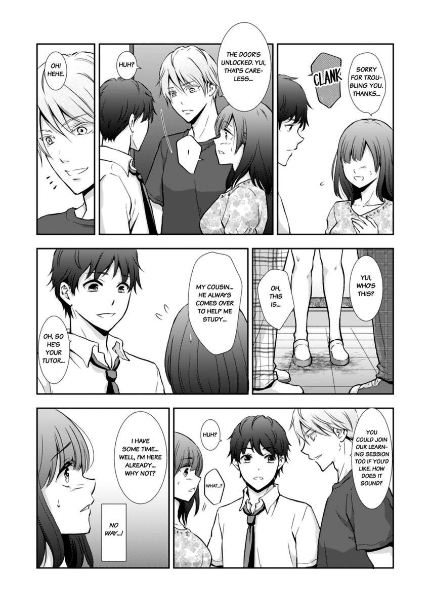 "Sex no Benkyou Shiyokka?" Kareshi ga Iru no ni Itoko kara Shojo wo Ubaware Zecchou Shidou Chapter 3 page 5 - 