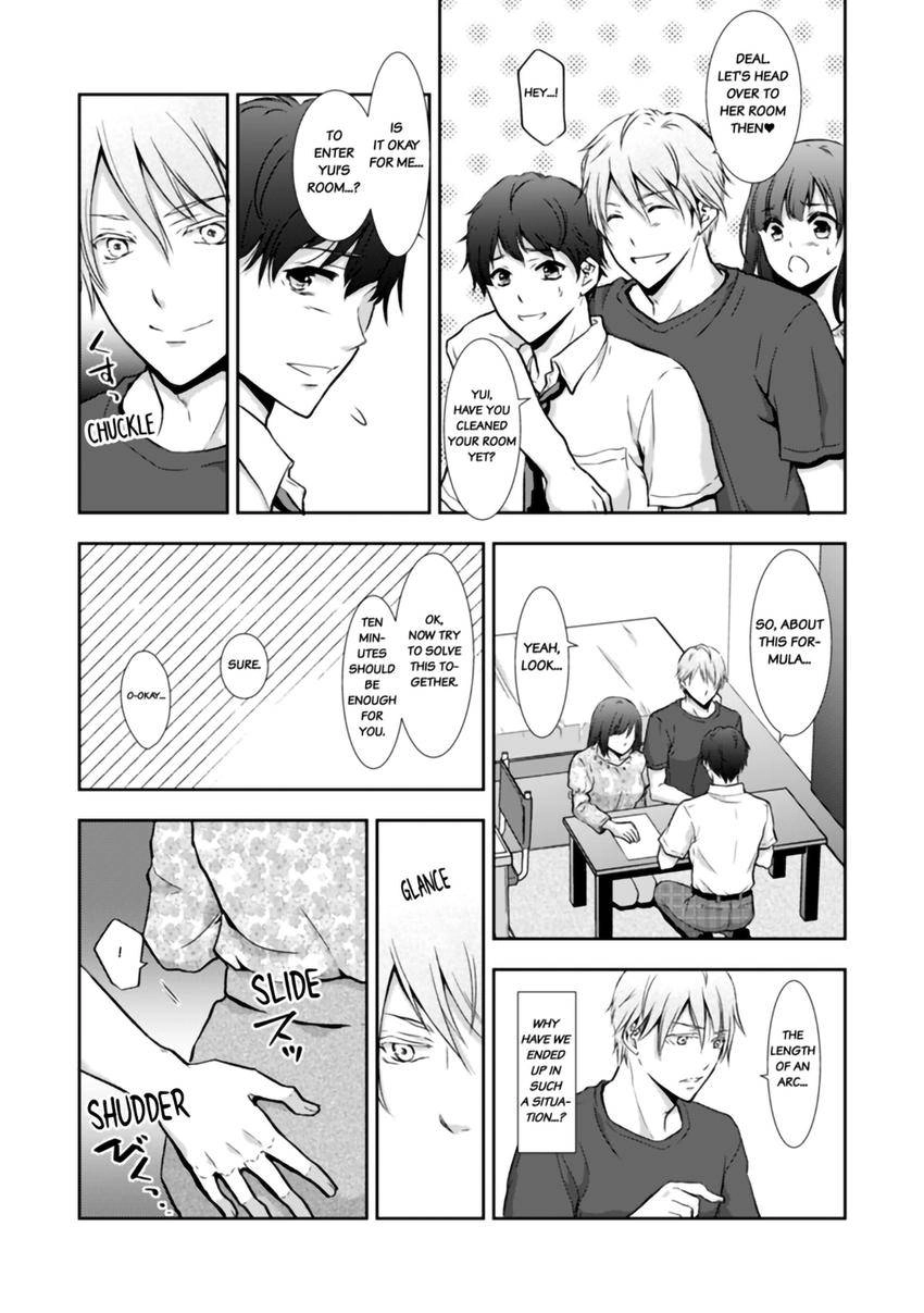 "Sex no Benkyou Shiyokka?" Kareshi ga Iru no ni Itoko kara Shojo wo Ubaware Zecchou Shidou Chapter 3 page 6 - 