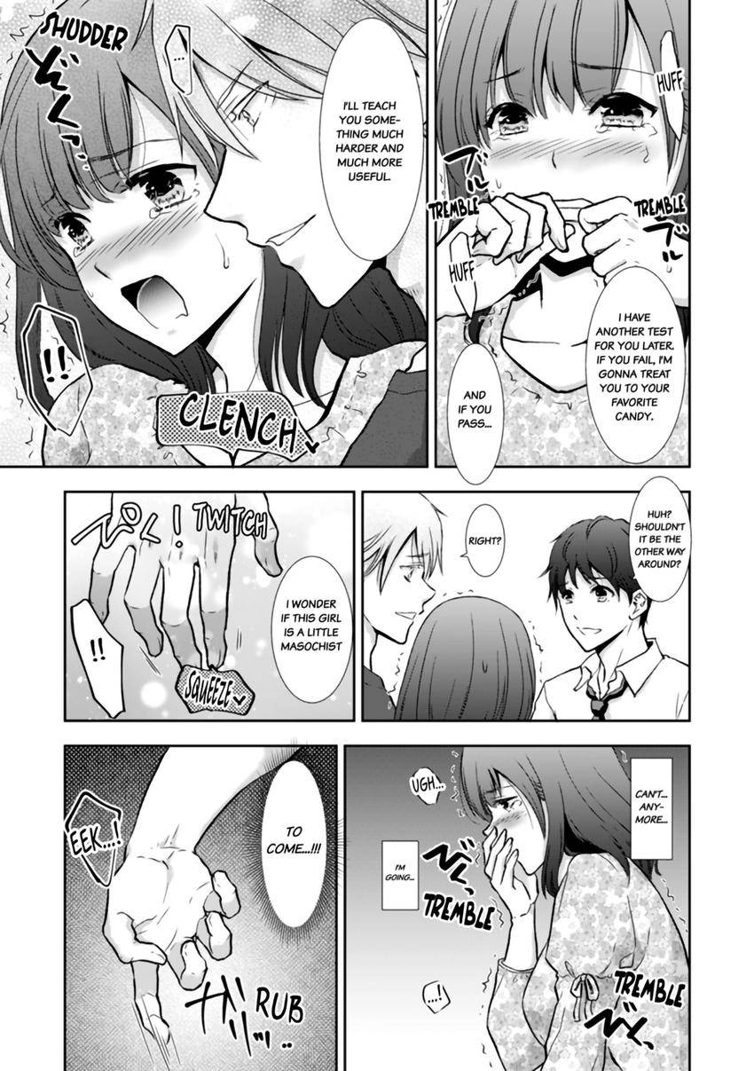 "Sex no Benkyou Shiyokka?" Kareshi ga Iru no ni Itoko kara Shojo wo Ubaware Zecchou Shidou Chapter 3 page 9 - 