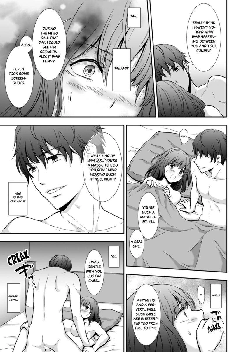 "Sex no Benkyou Shiyokka?" Kareshi ga Iru no ni Itoko kara Shojo wo Ubaware Zecchou Shidou Chapter 4 page 23 - 