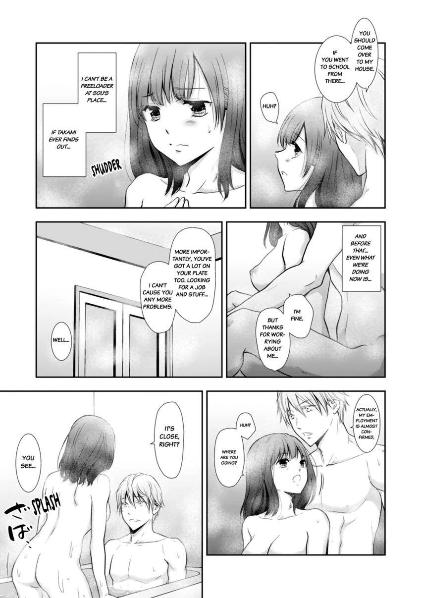 "Sex no Benkyou Shiyokka?" Kareshi ga Iru no ni Itoko kara Shojo wo Ubaware Zecchou Shidou Chapter 5 page 13 - 