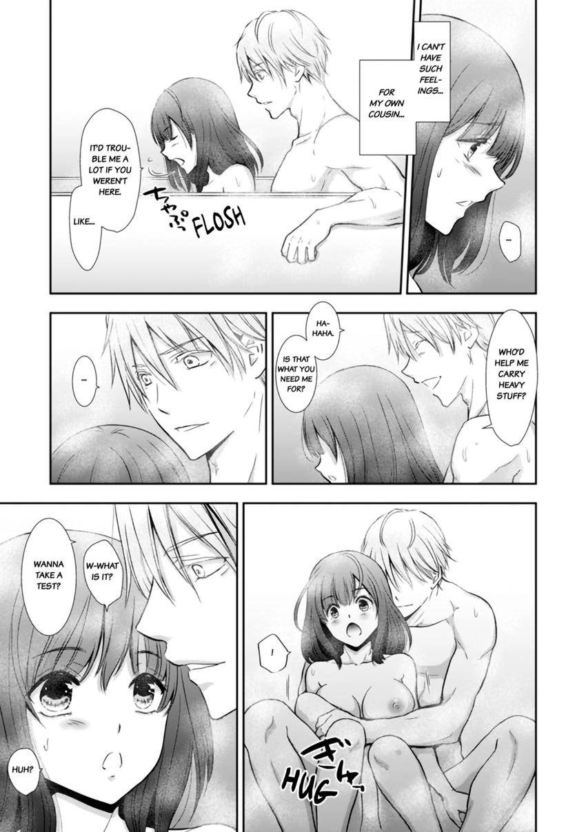 "Sex no Benkyou Shiyokka?" Kareshi ga Iru no ni Itoko kara Shojo wo Ubaware Zecchou Shidou Chapter 5 page 15 - 
