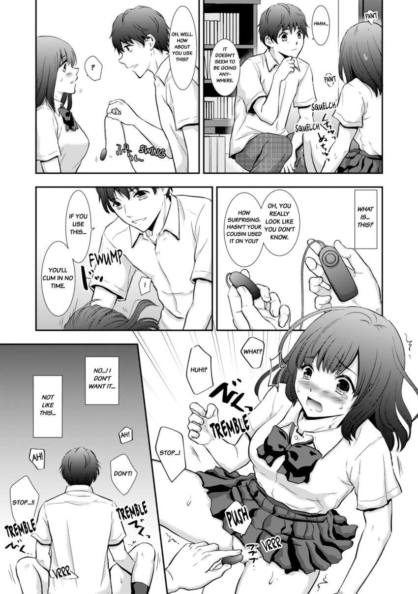 "Sex no Benkyou Shiyokka?" Kareshi ga Iru no ni Itoko kara Shojo wo Ubaware Zecchou Shidou Chapter 5 page 25 - 