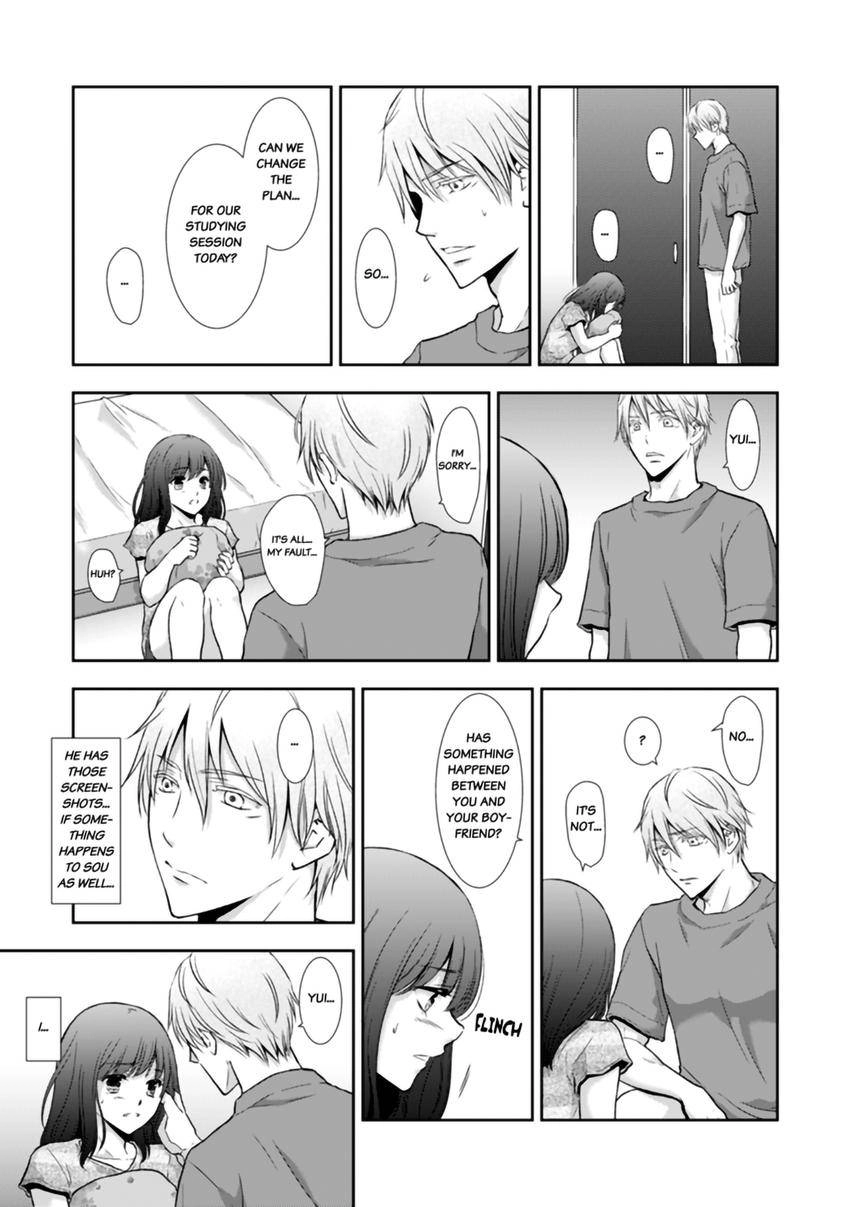 "Sex no Benkyou Shiyokka?" Kareshi ga Iru no ni Itoko kara Shojo wo Ubaware Zecchou Shidou Chapter 5 page 5 - 