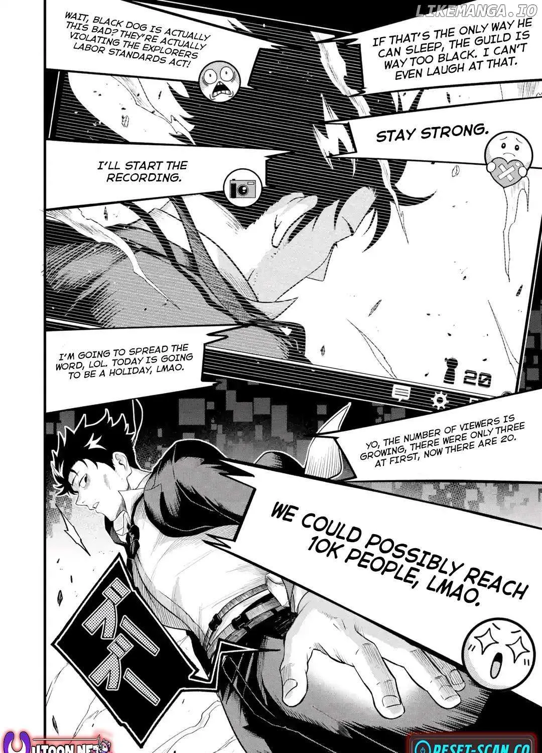 Shachiku Kensei, Haishinsha ni naru - Black Guild Kaishain, Ukkari Kaishayou Kaisen de S-kyuu Monster wo Aite ni Musou suru Tokoro wo Zenkoku Haishin shite shimau Chapter 1 page 56 - 