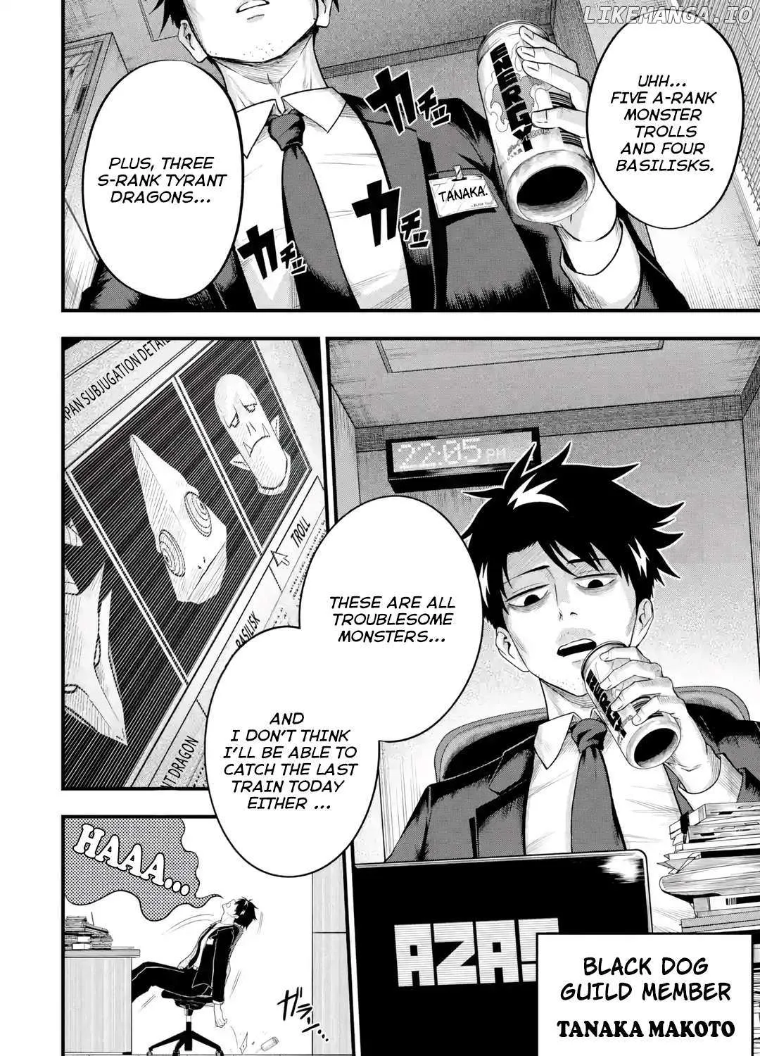 Shachiku Kensei, Haishinsha ni naru - Black Guild Kaishain, Ukkari Kaishayou Kaisen de S-kyuu Monster wo Aite ni Musou suru Tokoro wo Zenkoku Haishin shite shimau Chapter 1 page 8 - 