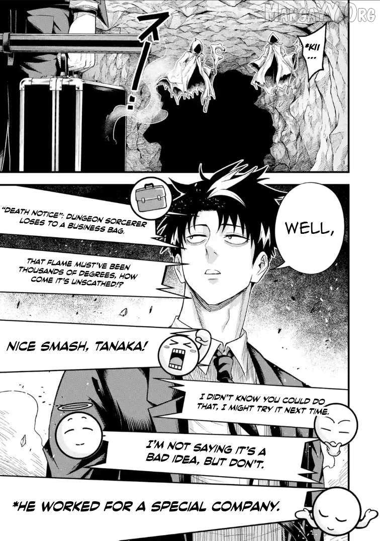 Shachiku Kensei, Haishinsha ni naru - Black Guild Kaishain, Ukkari Kaishayou Kaisen de S-kyuu Monster wo Aite ni Musou suru Tokoro wo Zenkoku Haishin shite shimau Chapter 10.1 page 2 - 