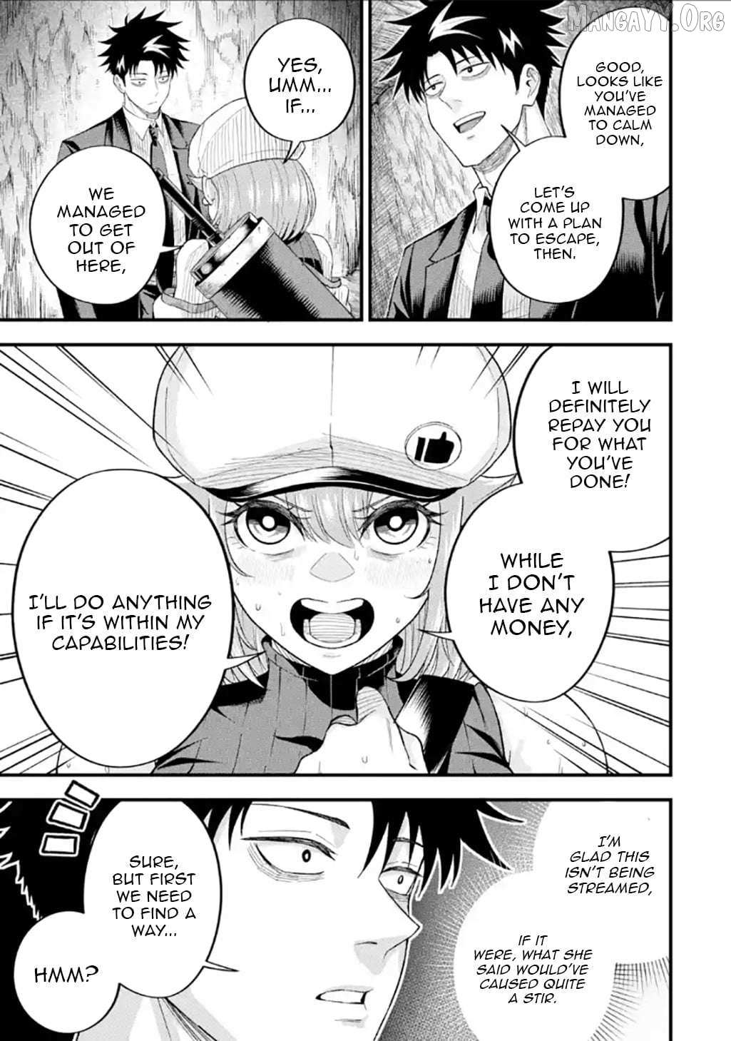 Shachiku Kensei, Haishinsha ni naru - Black Guild Kaishain, Ukkari Kaishayou Kaisen de S-kyuu Monster wo Aite ni Musou suru Tokoro wo Zenkoku Haishin shite shimau Chapter 10.3 page 7 - 