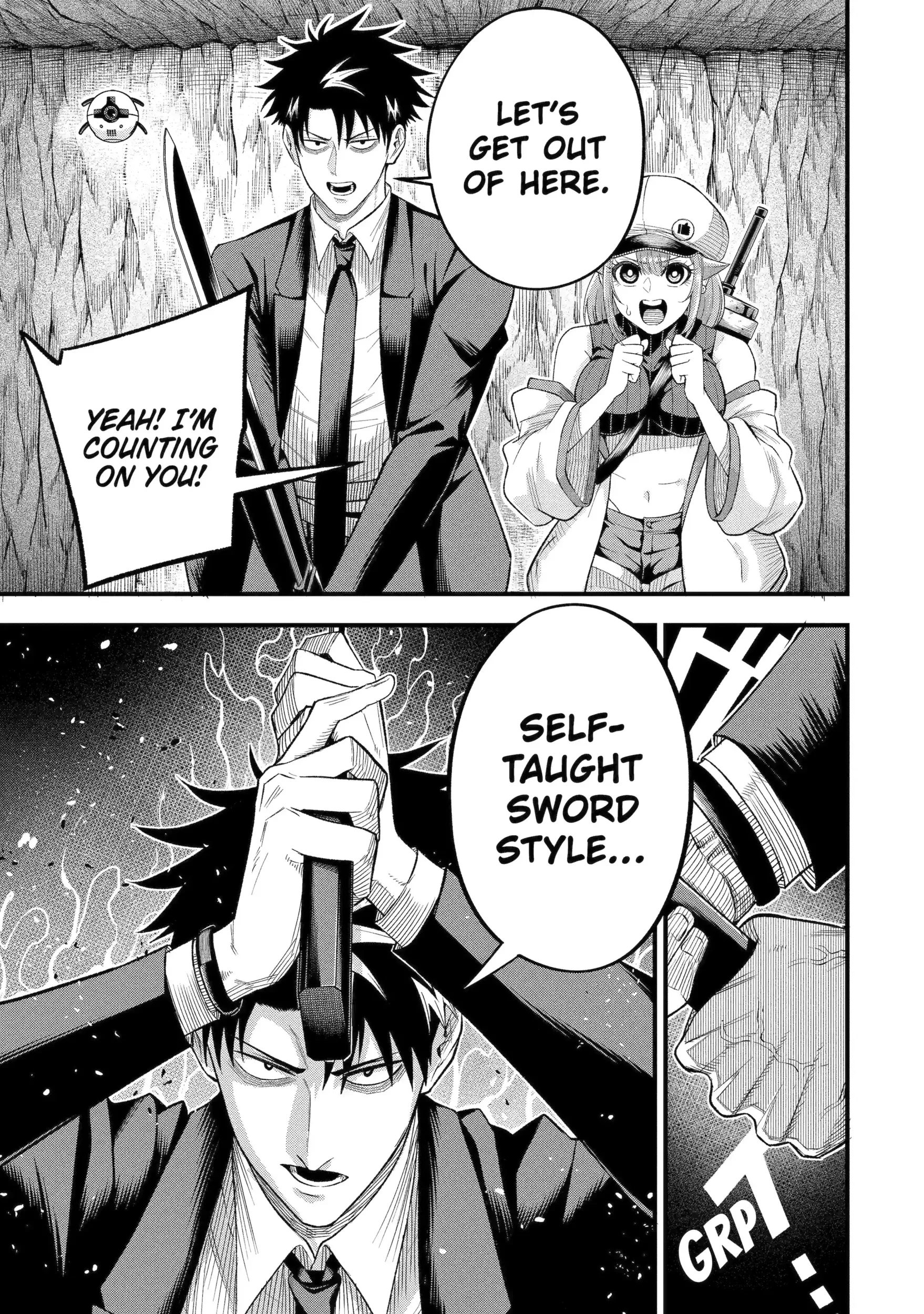 Shachiku Kensei, Haishinsha ni naru - Black Guild Kaishain, Ukkari Kaishayou Kaisen de S-kyuu Monster wo Aite ni Musou suru Tokoro wo Zenkoku Haishin shite shimau Chapter 12.1 page 11 - 