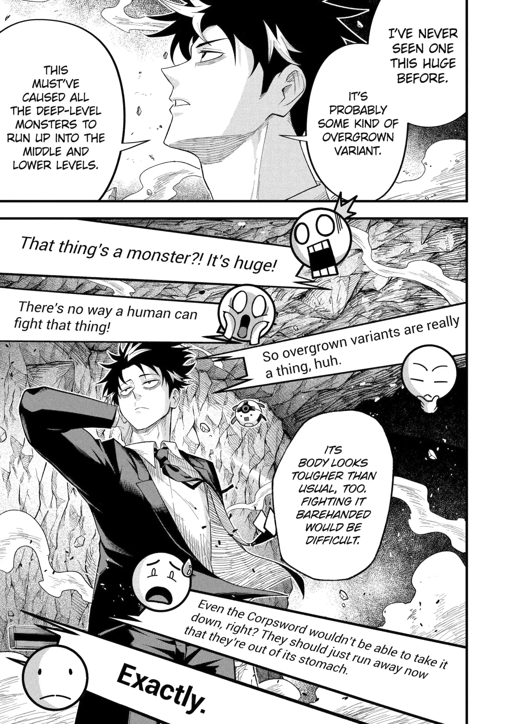 Shachiku Kensei, Haishinsha ni naru - Black Guild Kaishain, Ukkari Kaishayou Kaisen de S-kyuu Monster wo Aite ni Musou suru Tokoro wo Zenkoku Haishin shite shimau Chapter 12.2 page 6 - 