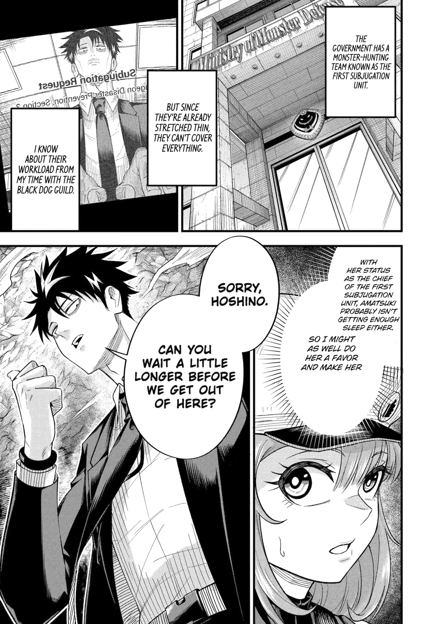 Shachiku Kensei, Haishinsha ni naru - Black Guild Kaishain, Ukkari Kaishayou Kaisen de S-kyuu Monster wo Aite ni Musou suru Tokoro wo Zenkoku Haishin shite shimau Chapter 12.2 page 8 - 