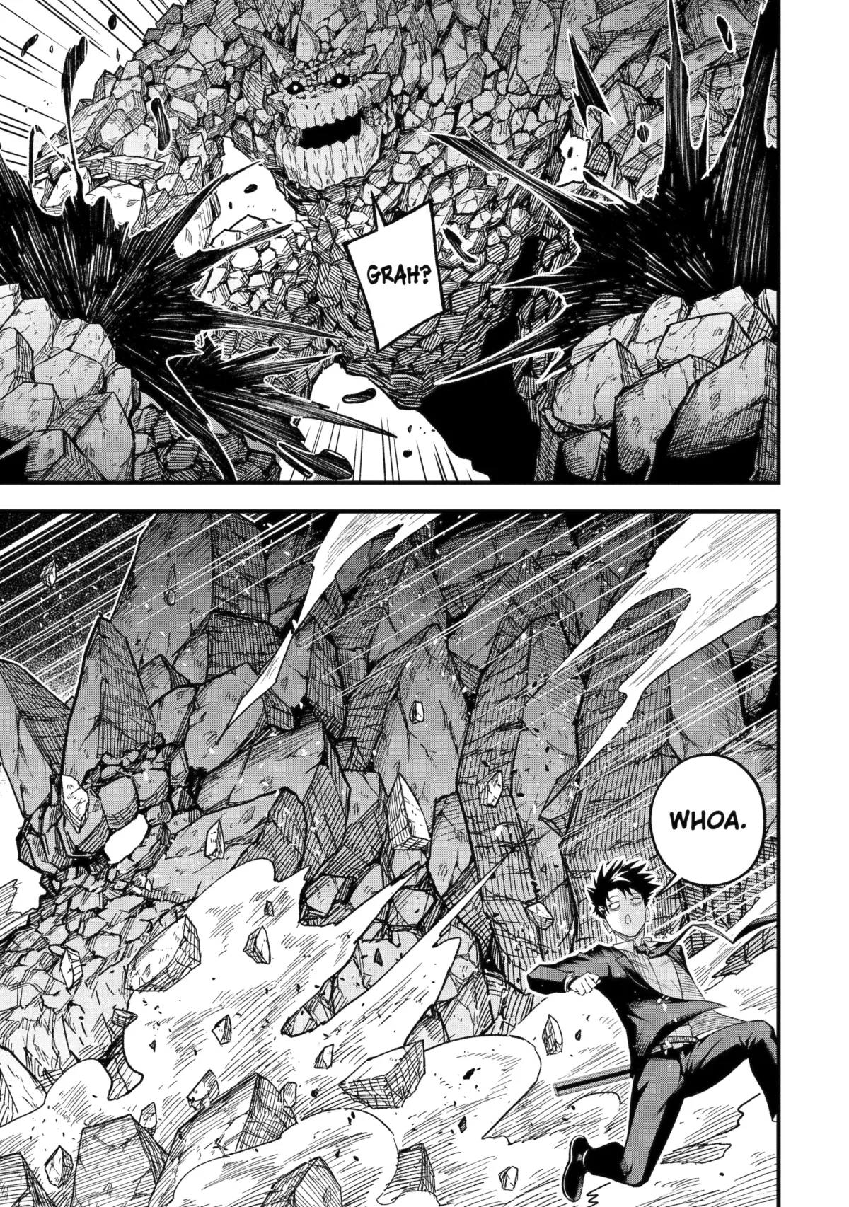 Shachiku Kensei, Haishinsha ni naru - Black Guild Kaishain, Ukkari Kaishayou Kaisen de S-kyuu Monster wo Aite ni Musou suru Tokoro wo Zenkoku Haishin shite shimau Chapter 13.1 page 7 - 
