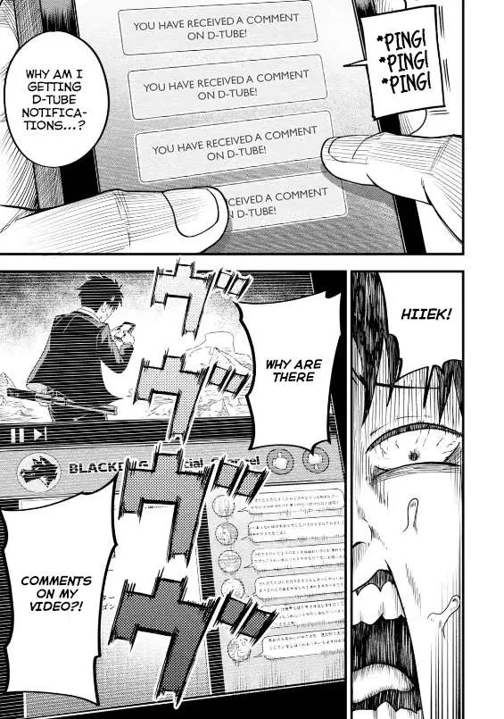 Shachiku Kensei, Haishinsha ni naru - Black Guild Kaishain, Ukkari Kaishayou Kaisen de S-kyuu Monster wo Aite ni Musou suru Tokoro wo Zenkoku Haishin shite shimau Chapter 2.4 page 8 - 