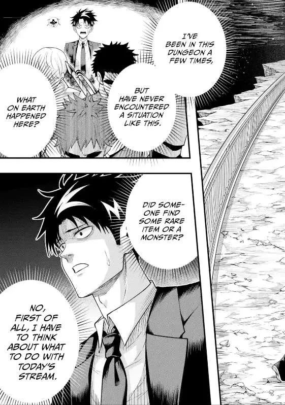 Shachiku Kensei, Haishinsha ni naru - Black Guild Kaishain, Ukkari Kaishayou Kaisen de S-kyuu Monster wo Aite ni Musou suru Tokoro wo Zenkoku Haishin shite shimau Chapter 6.3 page 13 - 