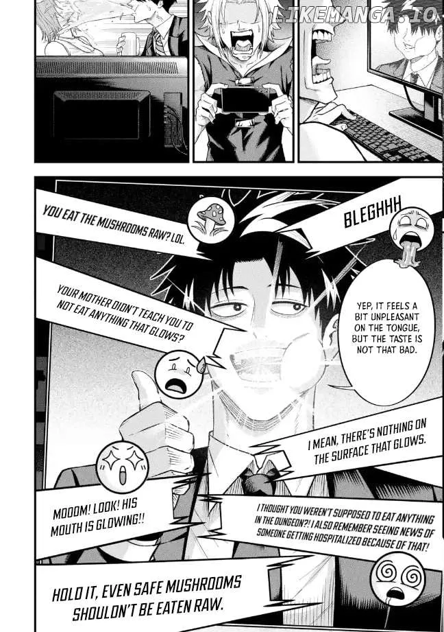 Shachiku Kensei, Haishinsha ni naru - Black Guild Kaishain, Ukkari Kaishayou Kaisen de S-kyuu Monster wo Aite ni Musou suru Tokoro wo Zenkoku Haishin shite shimau Chapter 7.2 page 13 - 